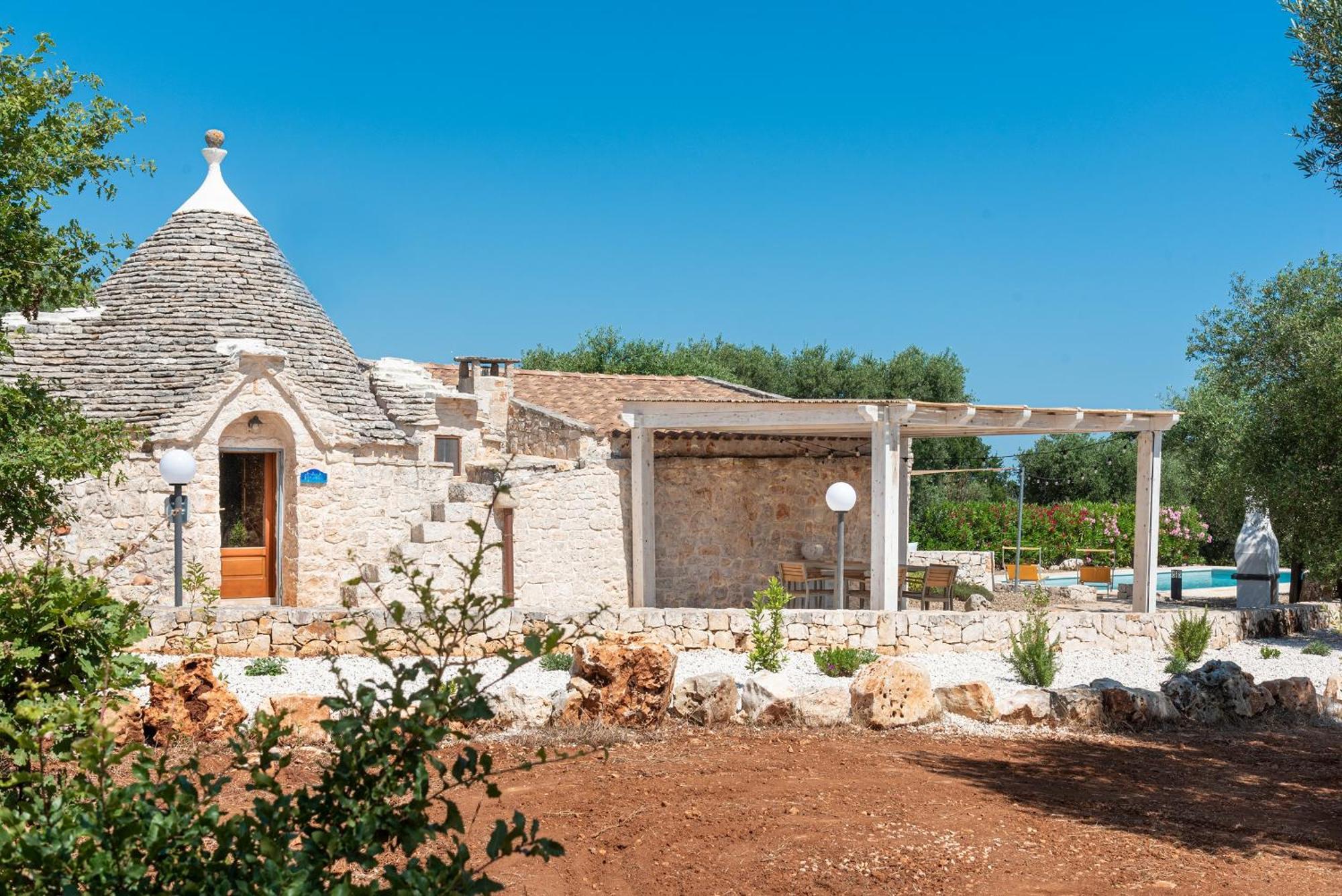 Вилла Trullo Fantastico Кастеллана-Гротте Экстерьер фото